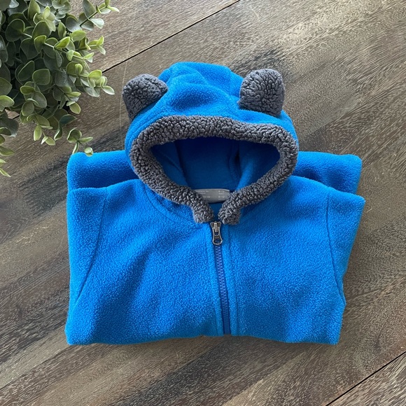 SOLD Columbia Royal Blue Snow Bunting suit, 6-12 months - Picture 7 of 7